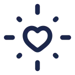 Heart Shine SVG Icon